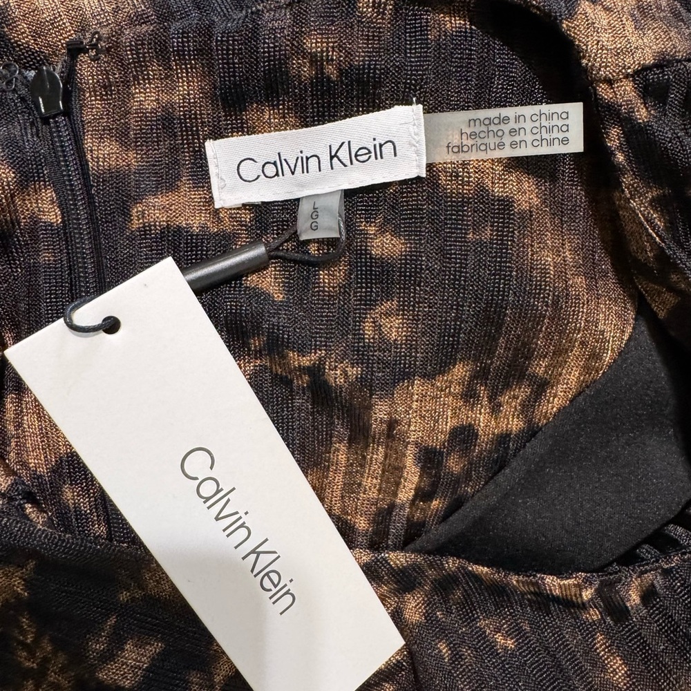 Calvin Klein Black Long Sleeve Dress - Picture 5 of 6
